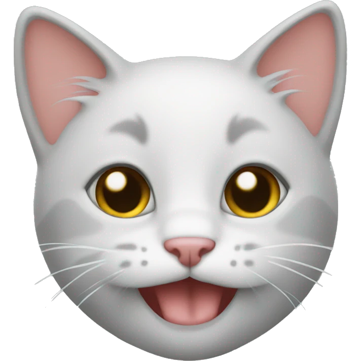 Cute kitty emoji