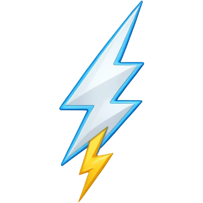 lightning bolt emoji