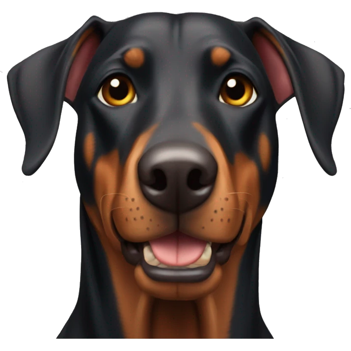 Doberman emoji