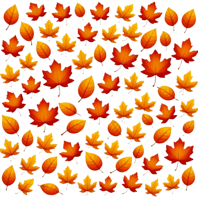 autumn leaves emoji