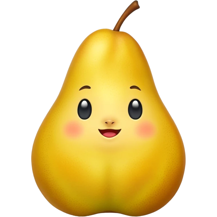 yellow pear emoji