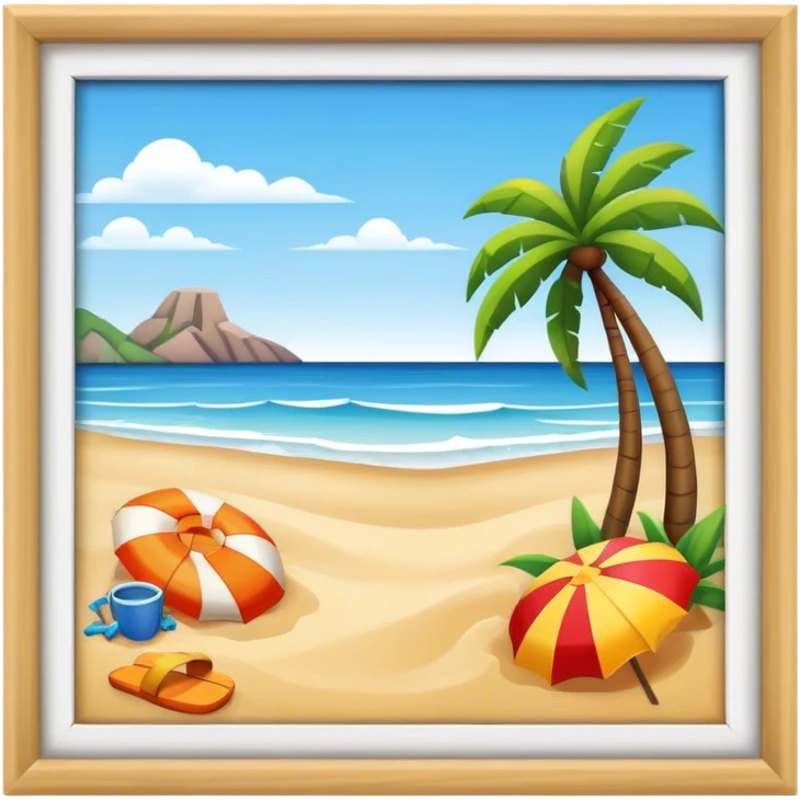 Praia emoji