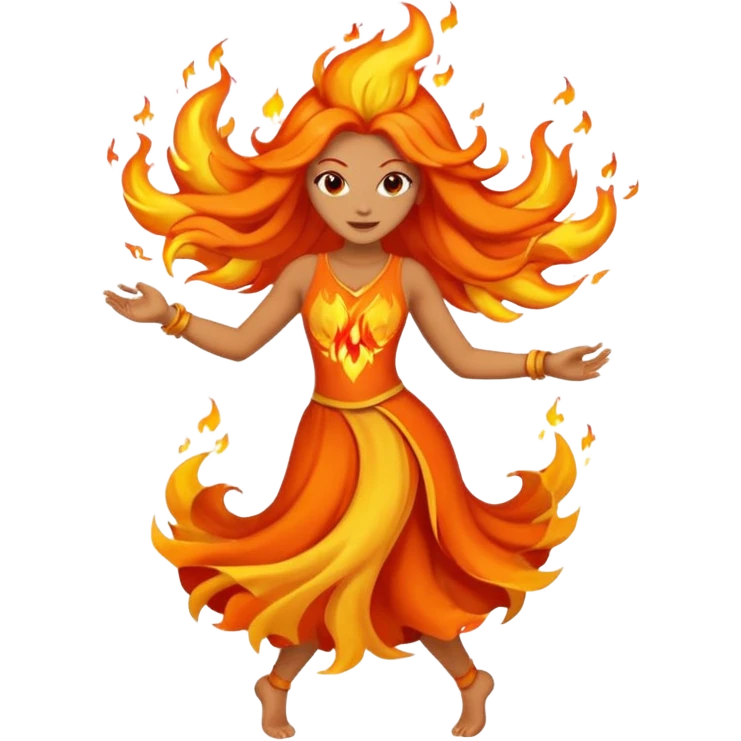 Fire spirit – Flames for hair



























 emoji