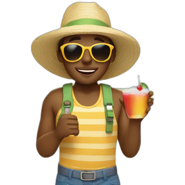 beach vacation emoji