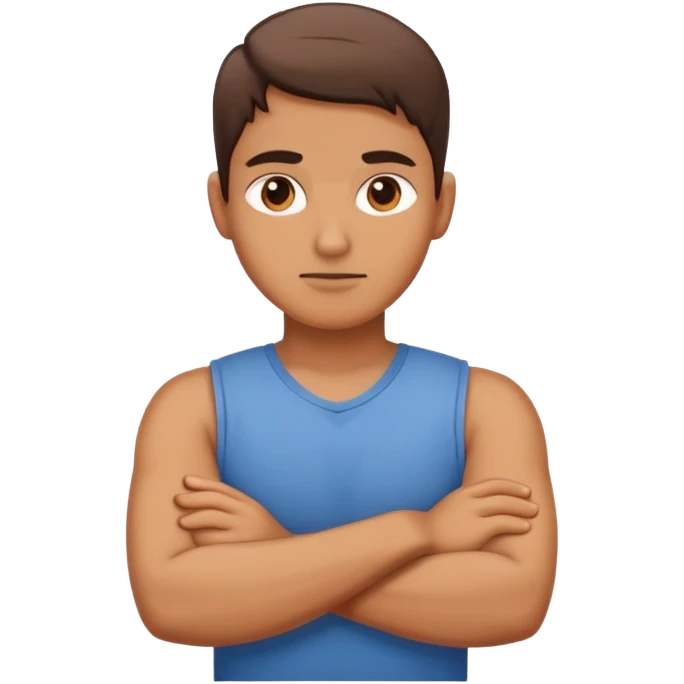 face with arms crossed emoji
