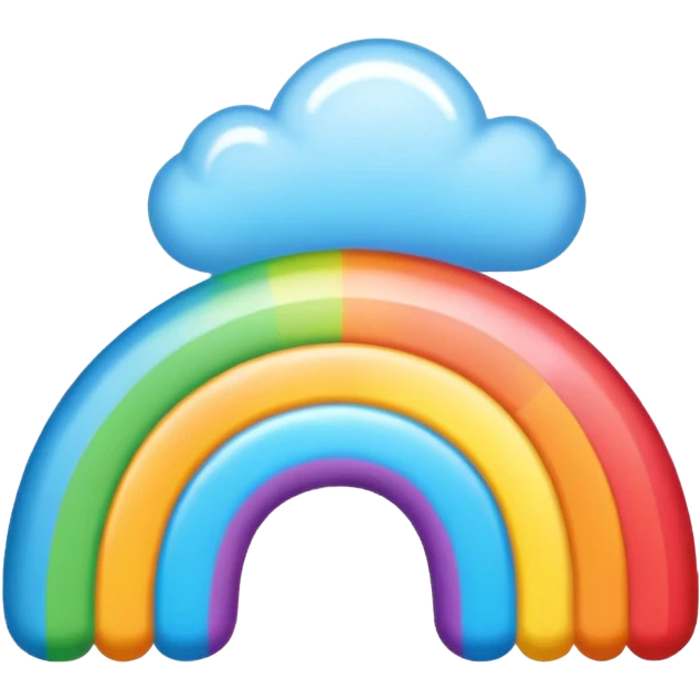 rainbow sweet  emoji
