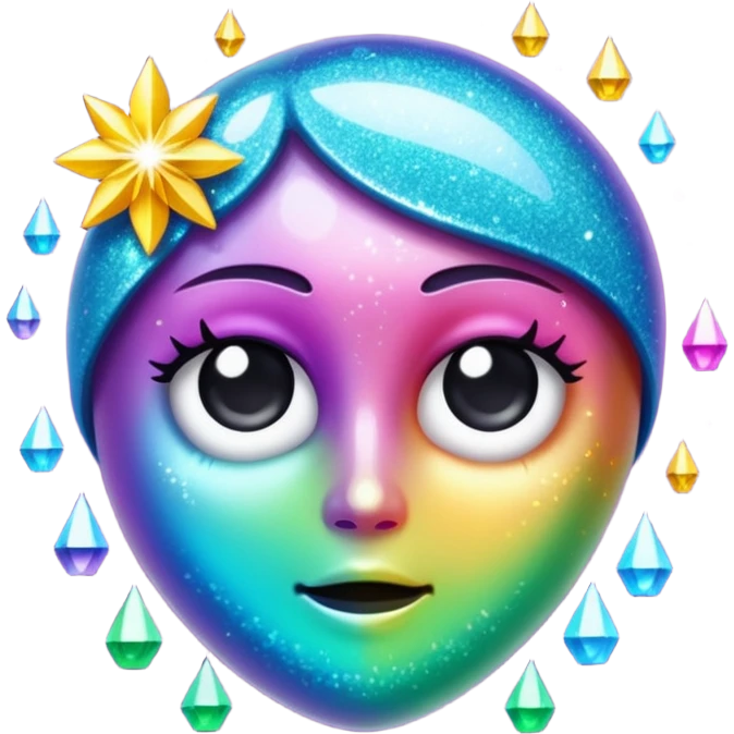 Glitter Relíquias da morte emoji