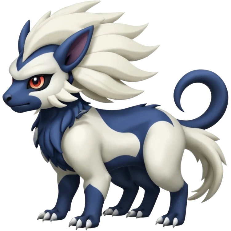 Samurott-Absol-Fakémon-hybrid-creature (full body)  emoji