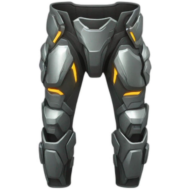 futuristic armored Omega Energy pants emoji