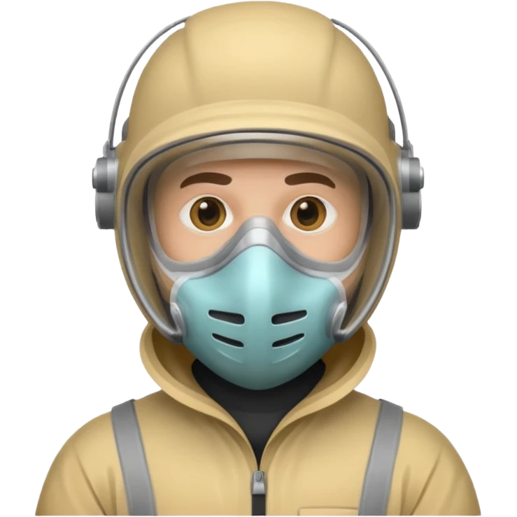 Forensic man with mask emoji