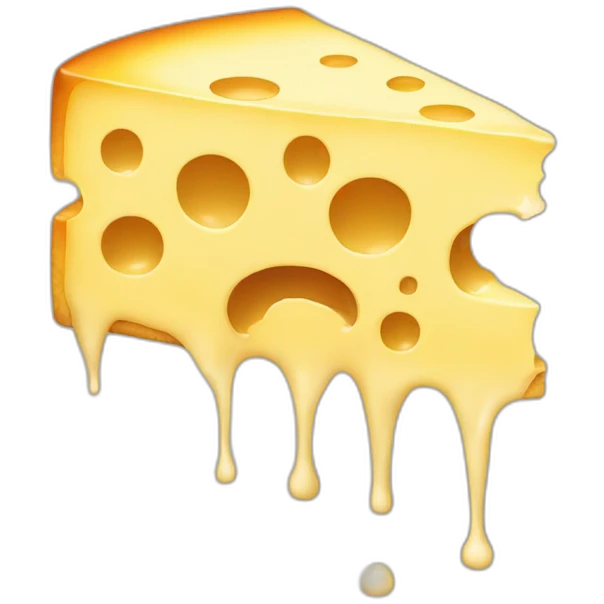 melt cheese emoji