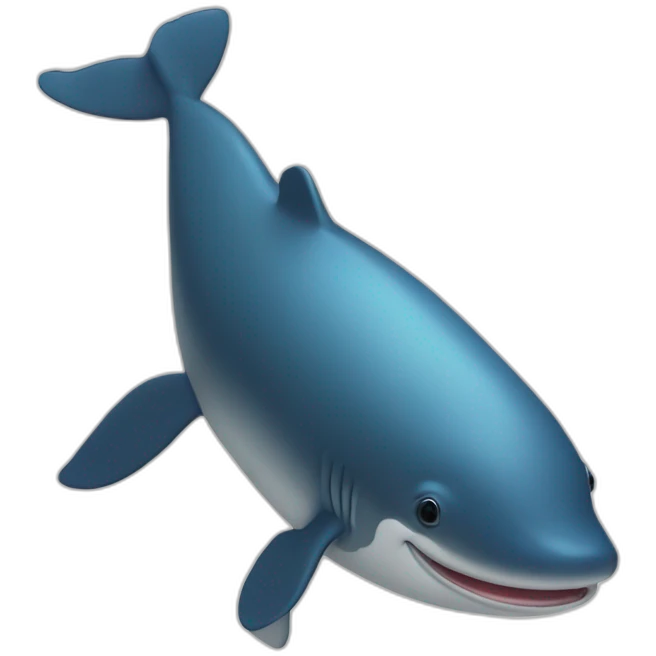 Un singe sur une baleine emoji