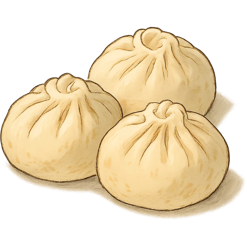 ghibli style dumplings emoji