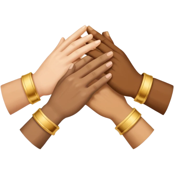 Symbol that represents the union of people emoji
