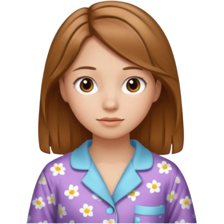 Pajama girl emoji
