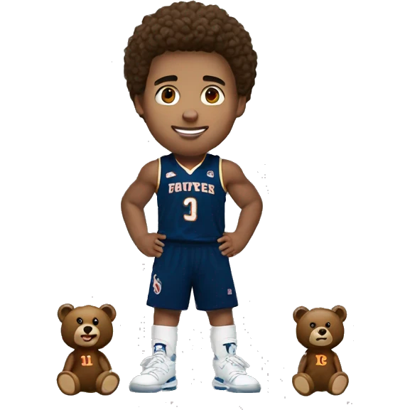 Bryce Young player with bear emoji
