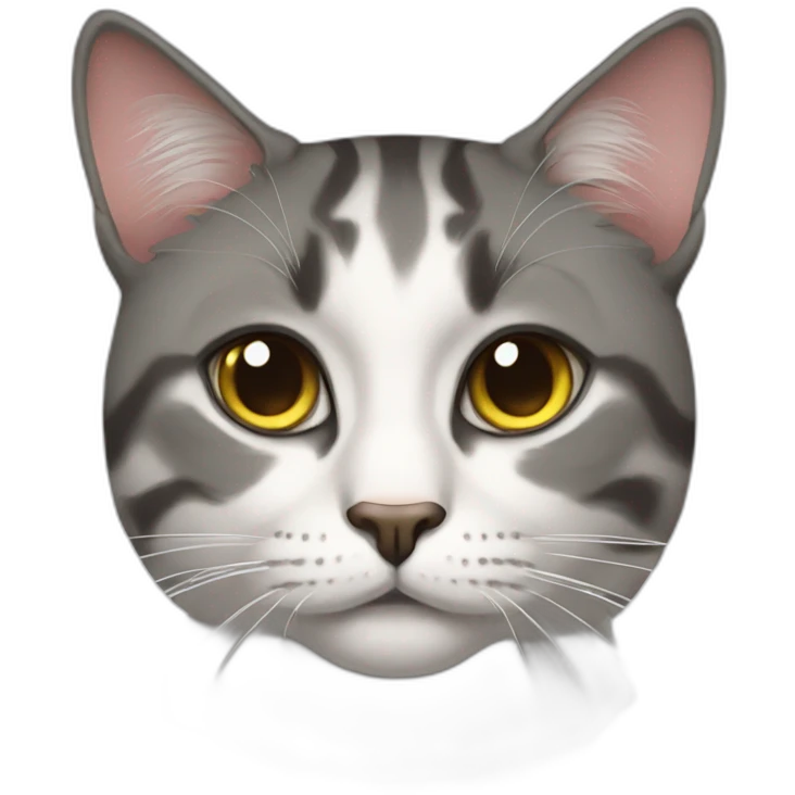 H3art face cat emoji