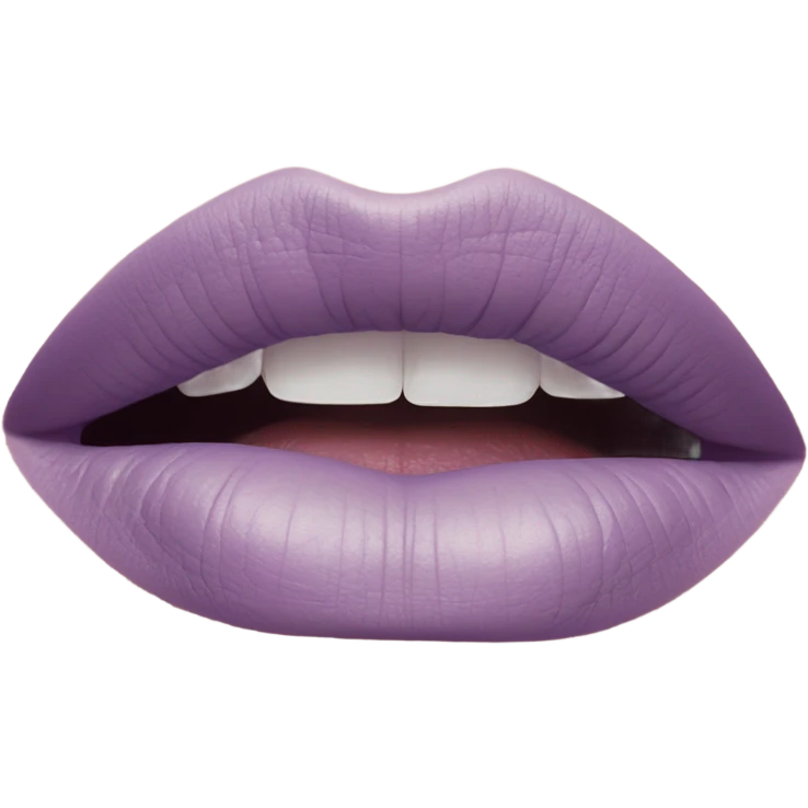 pastel purple Dior lipstick  emoji