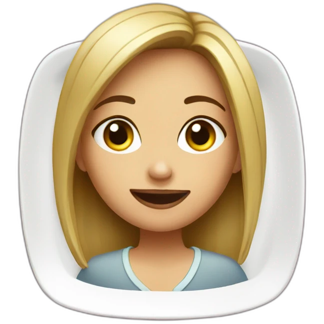 Girl dinner emoji