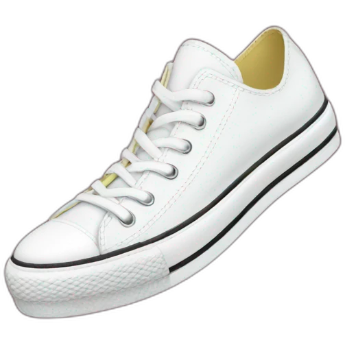 Converse shoes flatform emoji
