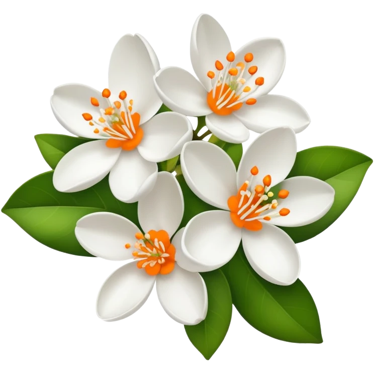 orange blossom  emoji