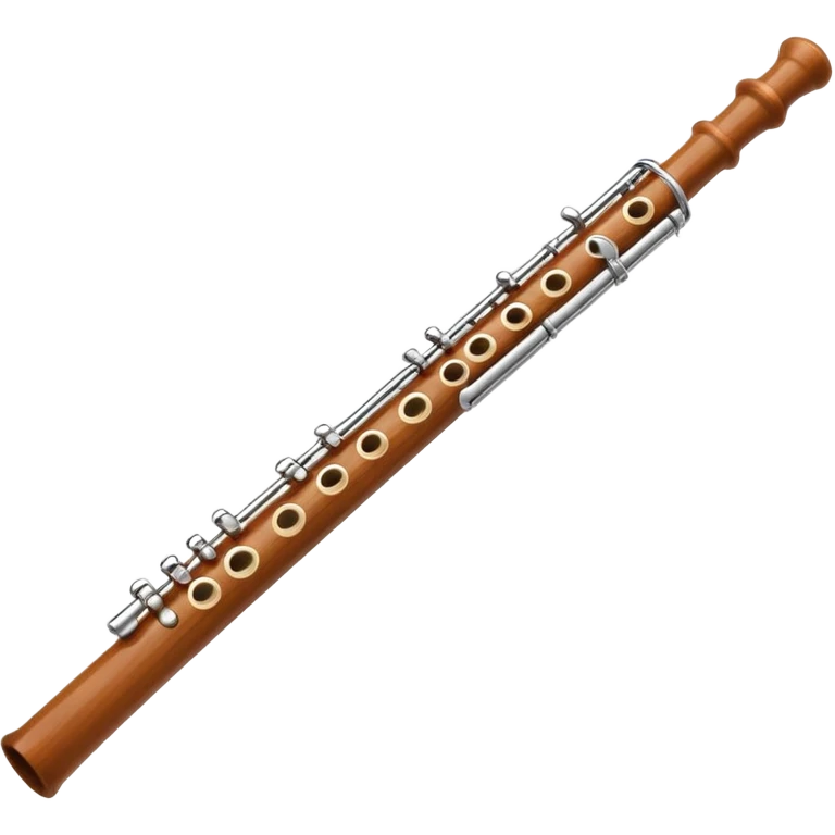 wooden flute emoji