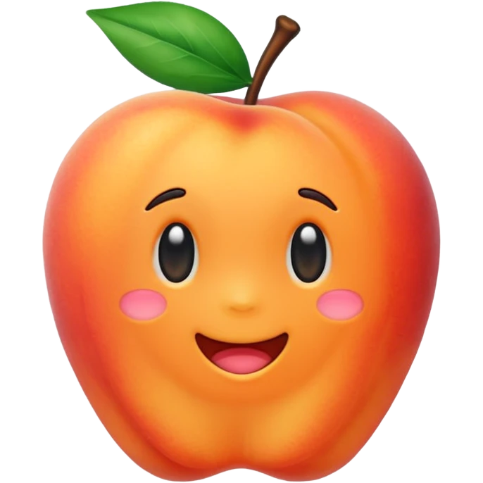 peach gummie emoji
