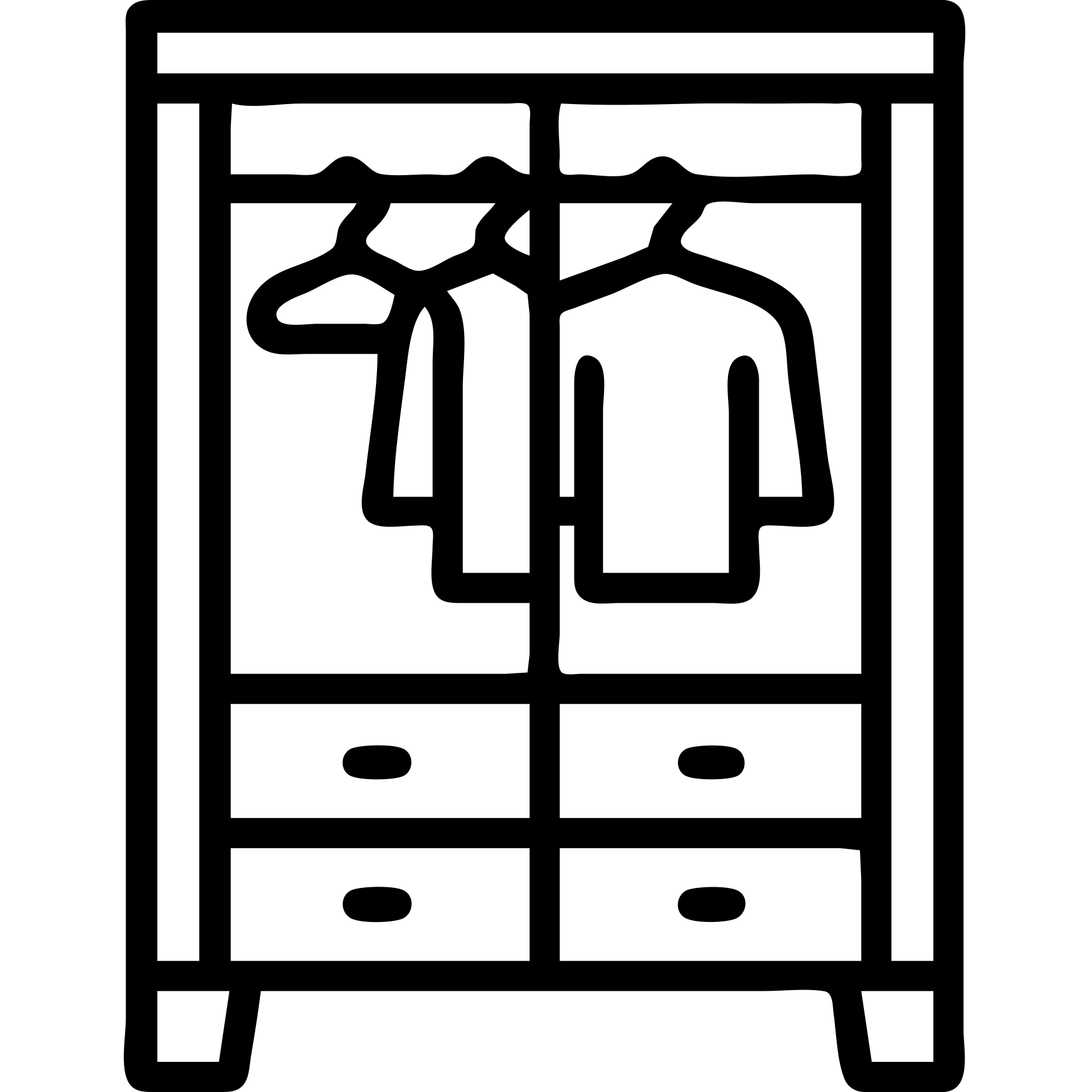 create closet icon on transparent background png emoji
