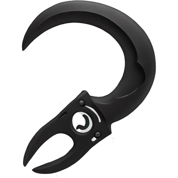 karambit all black emoji