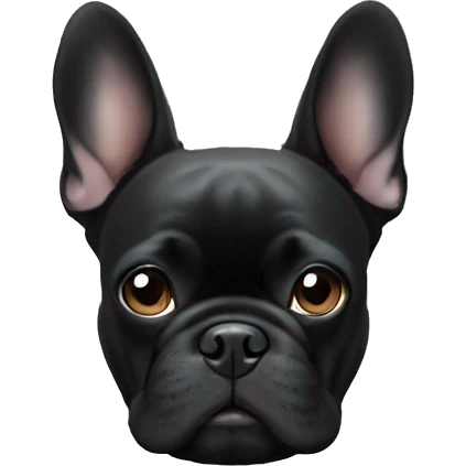 black frenchbulldog emoji