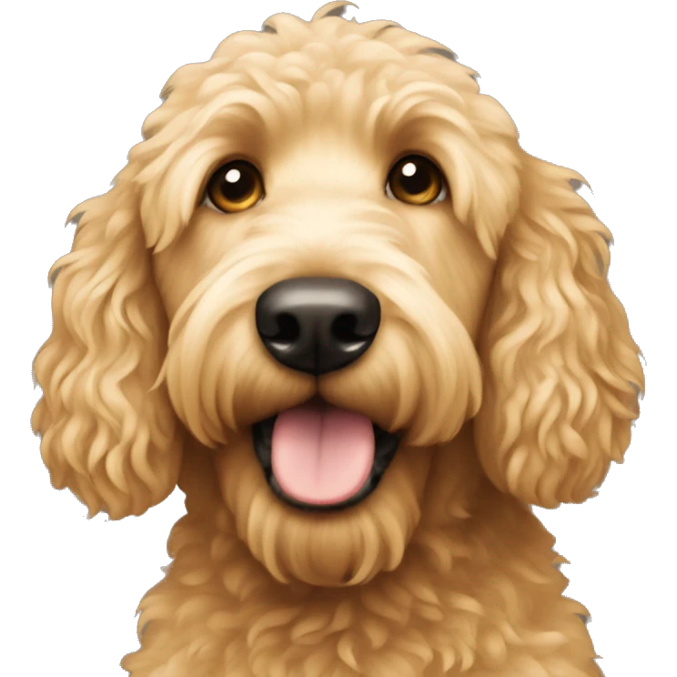 Golden doodle emoji