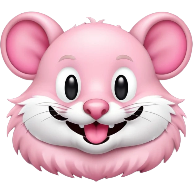Crea una imagen de un ratón 🐭como ese riéndose como aquí 🤣 donde aparezcan las lágrimas de risa. emoji