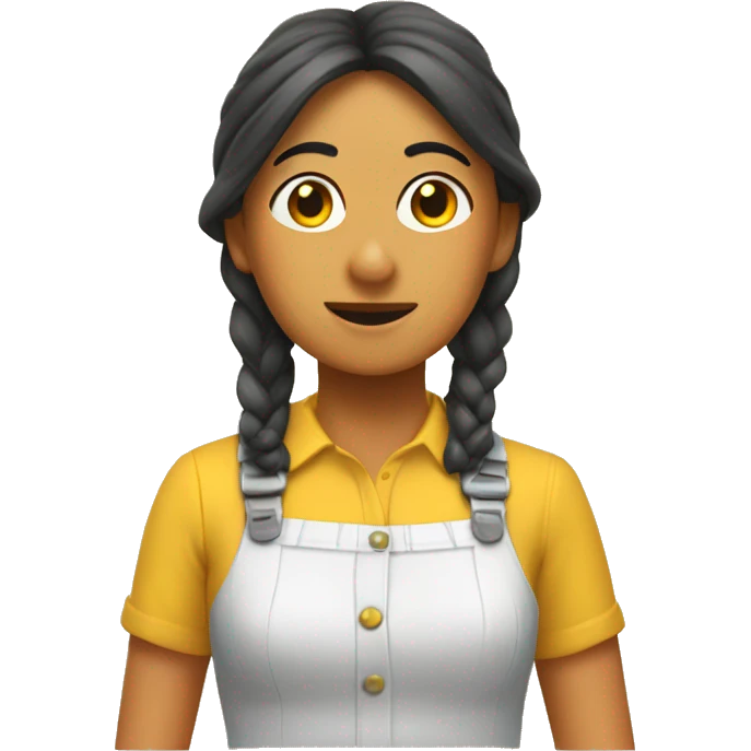 Chica haciendo el pino  emoji
