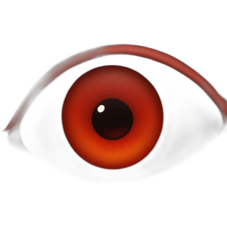 from the eye blood coming emoji