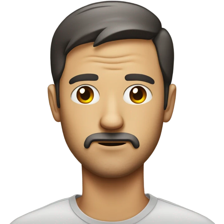 guy making a side eye face but also under a mask emoji