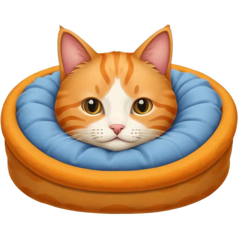 cat bed home emoji