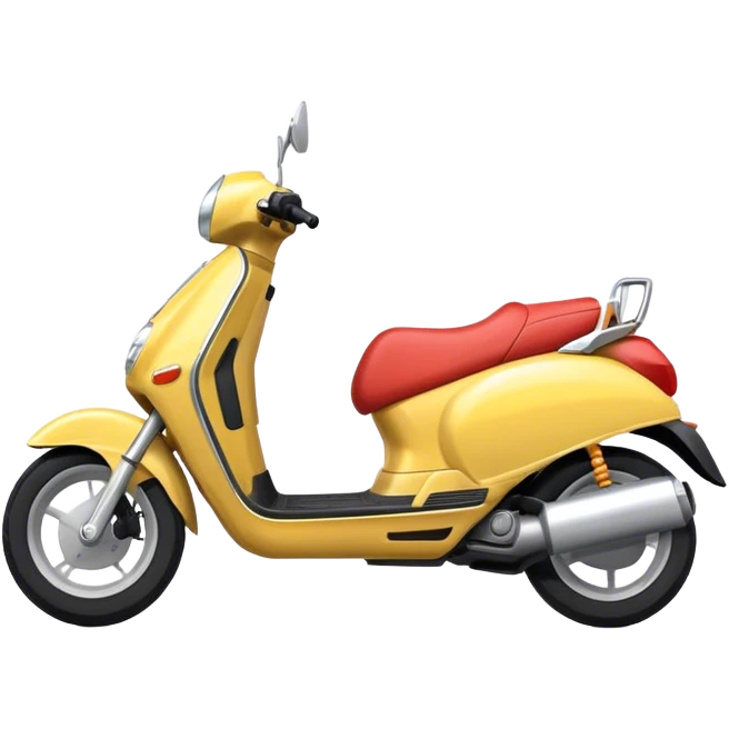 scooter motorcycle falling over emoji