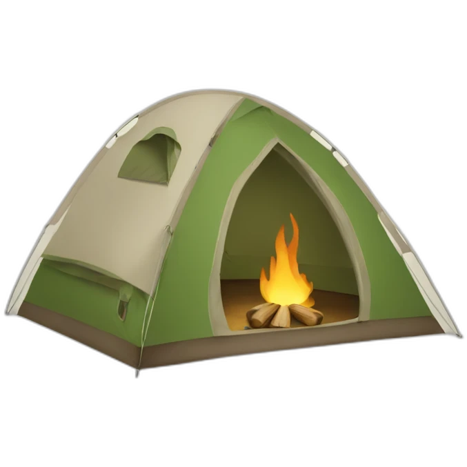 camping icon emoji
