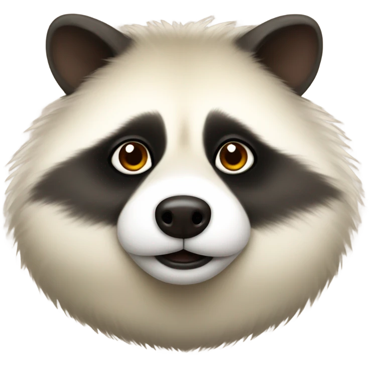 fat raccoon dog emoji