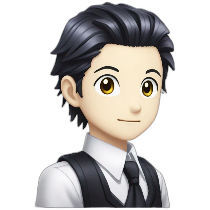 Chrollo lucilfer from Hunter x Hunter emoji