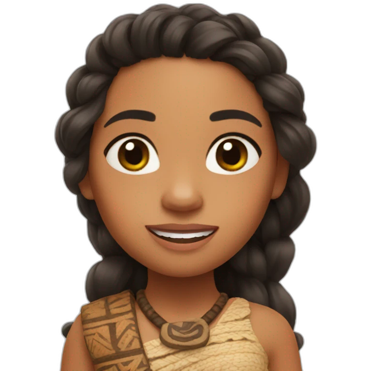 Moana emoji