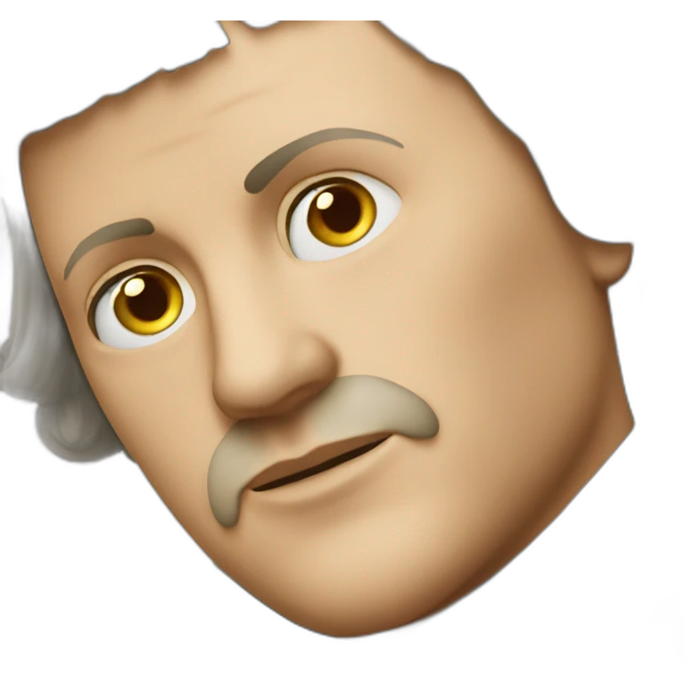 German martin luther thinking undifferent  emoji