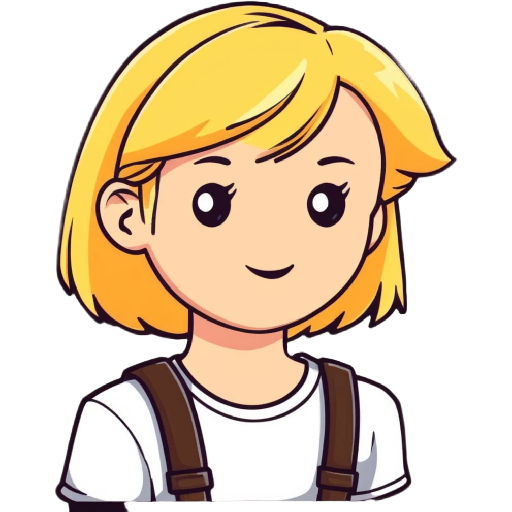 Blonde girl emoji