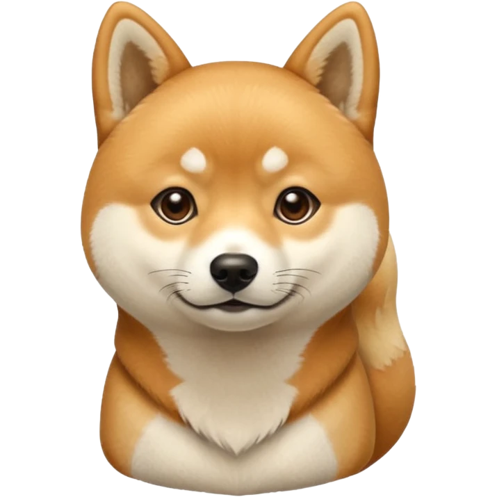 Shiba Jasper with love emoji