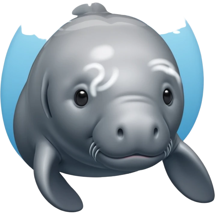 Manatee emoji