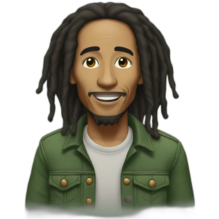 bob marley emoji