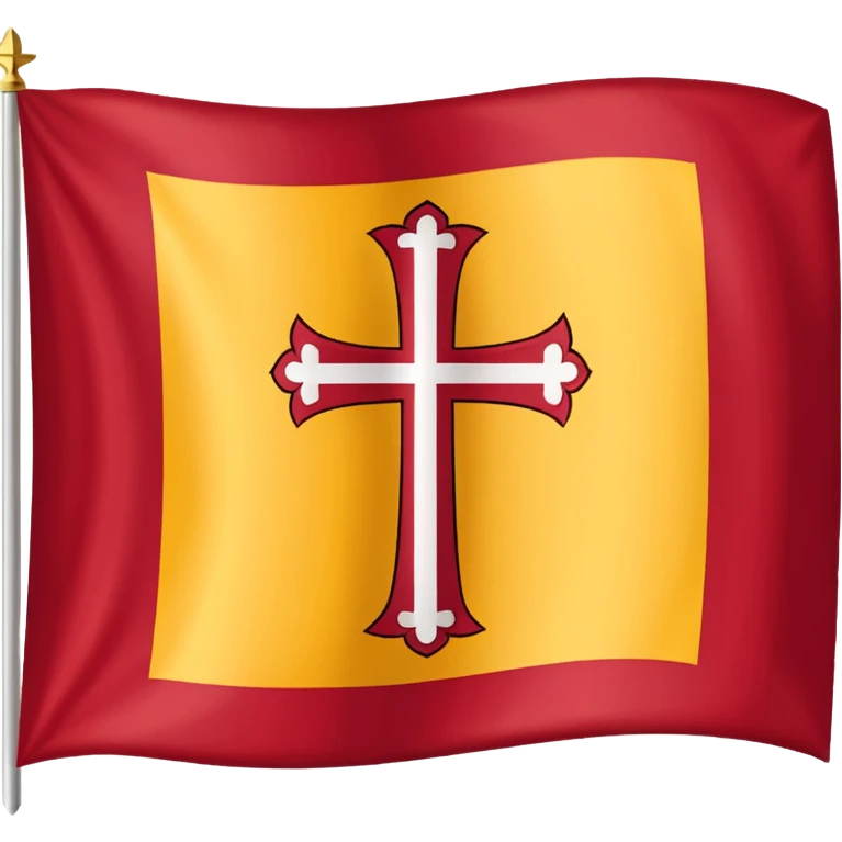 Bandera de los tercios españoles emoji