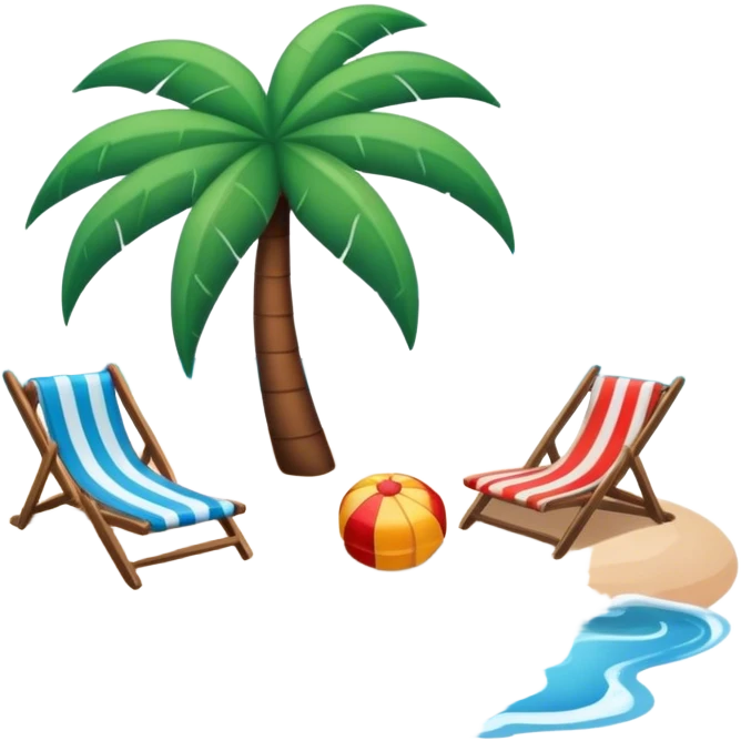Beach emoji