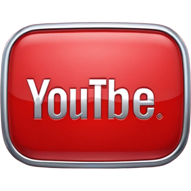 Youtube logo emoji