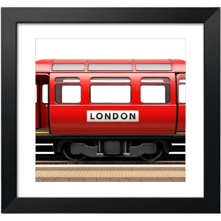 le mot "london" dans le logo du underground emoji